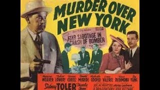 Charlie Chan Murder Over New York Sidney Toler 1940 Full Movie [upl. by Elrak]