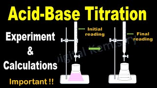 Acid Base Titration Experiment  Acid base Titration Practical and Calculations  Chemistry [upl. by Airb204]