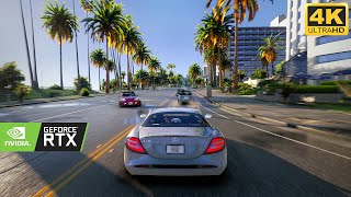 GTA V Ultra Realistic Graphics Looks Like GTA 6  GTA 5 4K Pc Gameplay [upl. by Kyrstin981]