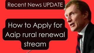 quotHow to Apply for the AAIP Rural Renewal Stream A StepbyStep Guidequot [upl. by Kara-Lynn]