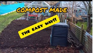 Composting made easyAllotmentAllotment gardening uk 2024 [upl. by Conner736]