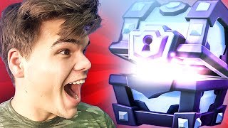 THE BEST CHEST IVE EVER OPENED Clash Royale [upl. by Sidney690]