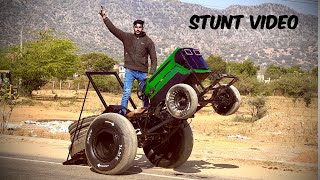 Mini TOCHAN KING 👑 pe stunt I Mini Jhondear tractor stunt video I ❤️‍🔥🚀 [upl. by Salakcin431]