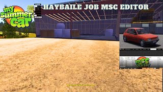 My summer car haybale job with MSC editor to get bonus car mysummercar trendingvideo [upl. by Jaworski]