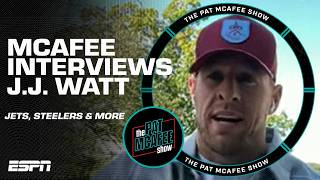 JJ Watt reacts to the Robert Saleh firing brother TJs 100th sack amp more  The Pat McAfee Show [upl. by Akaenahs]