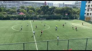 Springfield Sec 1 Vs 0 Bartley Sec NSG C Div 2024 QF Scorer Muhd Siddiq Hariz [upl. by Aseretairam]