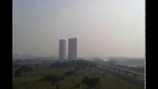 View of New Town Eco Park from Top of Mothers Wax Museum Kolkata [upl. by Leanatan]