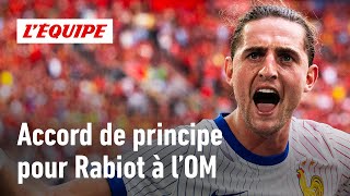 🚨Adrien Rabiot arrive à lOM  Les dernières informations dans LÉquipe du Soir [upl. by Happ]