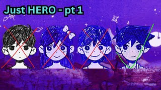 OMORI  HERO only run part 1 with commentary [upl. by Mace]