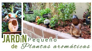 IDEAS para JARDÍN pequeño de 🌿PLANTAS AROMÁTICAS 🌿 [upl. by Schild247]