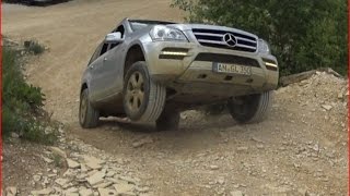 MercedesBenz GL 350 offroad in Langenaltheim [upl. by Sharl]