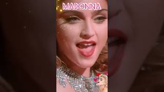 Material Girl  Madonna 1984  Hits Pop Music 80s Short Video Remix [upl. by Naquin]