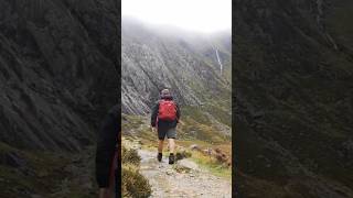 The Devils Kitchen Hike in Snowdonia National Park snowdonia hiking travel hikingadventures [upl. by Linskey]