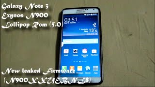 Galaxy Note 3 Exynos N900 Official Lollipop 50 Update tutorialNEW No Root links in description [upl. by Nymrak]