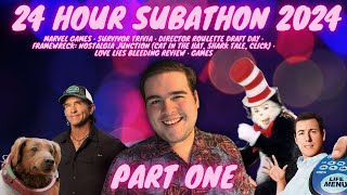 24 HOUR SUBATHON 2024 PT 1 [upl. by Lemert]