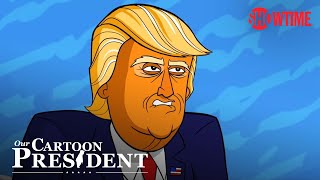 Cartoon Trump amp Biden’s Dueling Town Halls Ep 311 Cold Open  Our Cartoon President  SHOWTIME [upl. by Anahs217]