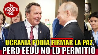 UCRANIA LISTA PARA FIRMAR LA PAZ PERO SE LO PROHIBIERON POR ESTA RAZÓN [upl. by Ahsinid]