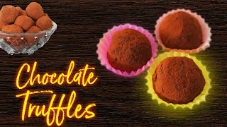 Easy recipe for Chocolate Truffles [upl. by Ameerak729]