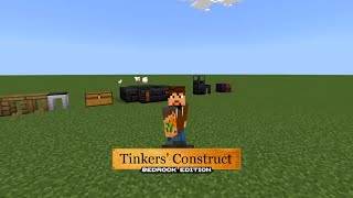 ADDON TINKERS PARA MCPE 120X  Minecraft Bedrock [upl. by Andromeda504]