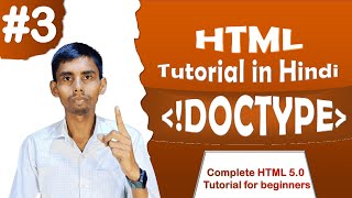 Doctype tag in HTML Tutorial  doctype html explained [upl. by Hathcock]