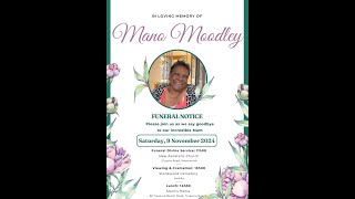 Funeral Service for Mano Moodley [upl. by Ehcor908]