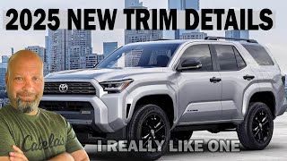 2025 Toyota 4 Runner More Trims Revealed With Images Thoughts [upl. by Bathsheba189]