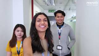 Interns Diary Bosch Rexroth Malaysia [upl. by Yelsgnik]