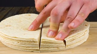 Stack 10 Tortillas Cut 4 Strips And Grab A Bundt Pan [upl. by Nylloc]