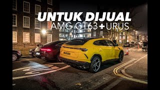 ABU GARCIA BELI MERCEDES AMG GT63 amp LAMBORGHINI URUS DI LONDON PERSONAL SHOPPER  LUXOTICARS [upl. by Winfield]