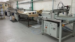 Polishing Sanding Machine HBS1600 for lacquered MDF [upl. by Leeth480]