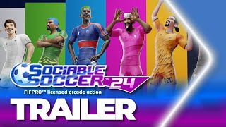 Sociable Soccer 24 Launch Trailer [upl. by Tobi43]