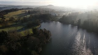 Castlewellan 4K Drone Birds eye view footage Northern Ireland [upl. by Foscalina]