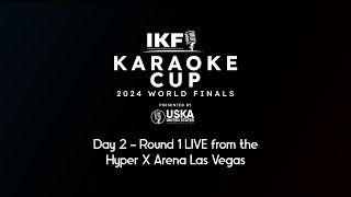 2024 IKF Karaoke Cup World Finals  Day 2 [upl. by Yaned55]