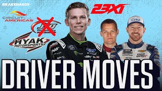 23XI FINALLY Announce Riley Herbst  Hyak Motorsports  Daniel Hemric To Trucks  COTA NASCAR Change [upl. by Assela237]