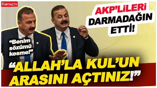 Yavuz Ağıralioğlu kürsüde AKPlileri darmadağın etti quotSiz Allahla Kulun arasını açtınızquot [upl. by Pace189]