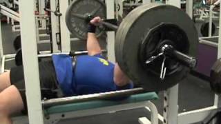 Bench Press 365 pounds  165 kilograms [upl. by Hgalehs]