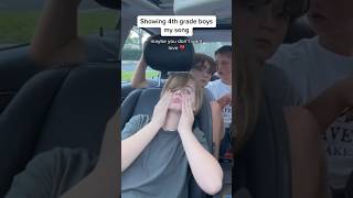 4th grade boys are hilarious ngl 😭 original singer newsong pop reaction cousins artist song [upl. by Lamiv]