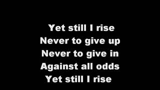 Yolanda AdamsStill I Rise Lyrics [upl. by Esdras]