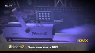 BeamZ S1500 Smoke Machine DMX with Timer control 160492 BeamZ [upl. by Inohs]