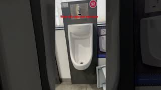 Urinal with integrated wash basin sanitaryware urinal bathroom toilet shorts [upl. by Yekciv894]