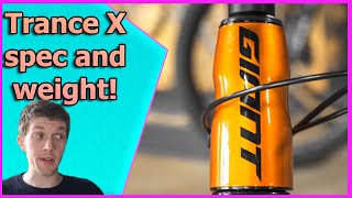 2022 Giant Trance X 29er 2 First Look and Weight [upl. by Anees]