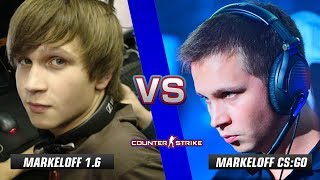 markeloff CS 16 vs markeloff CSGO [upl. by Mcclenon]