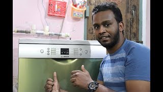 Bosch SMS66GI01I Dishwasher hands on Full Demo All Doubts Cleared [upl. by Morganica551]