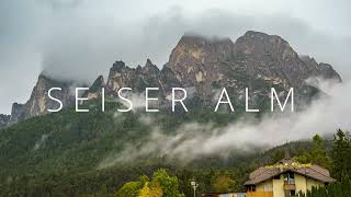 Seiser Alm Dolomiten Zeitraffer im Herbst [upl. by Idelson]