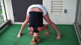 Tripod Headstand Sirsasana B to Crow Pose Bakasana [upl. by Tsui320]