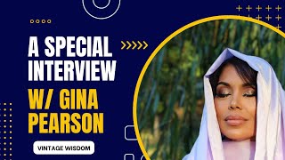 Dr Ed Montgomery Interviews Gina Pearson Wife of Bishop Carlton Pearson  Vintage Wisdom Ep 29 [upl. by Yroffej]