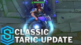 Classic Taric the Shield of Valoran 2016  Ability Preview  League of Legends [upl. by Briny]