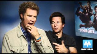 Fun Interview with WILL FERRELL amp MARK WAHLBERG stars of The Other Guys Megamind and more [upl. by Blondy]