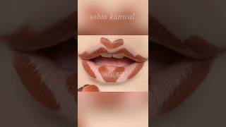 6D structured simile lip lip makeup tutorialskincare lip artistsshortvideo [upl. by Murtha424]