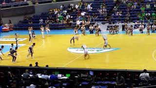 NU Pep Squad Halftime 09162017 [upl. by Ardnuassac]